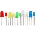 Assortiment LED's - 300 stuks (3mm en 5mm - 5 kleuren) Assortiment LED's - 300 stuks (3mm en 5mm - 5 kleuren)