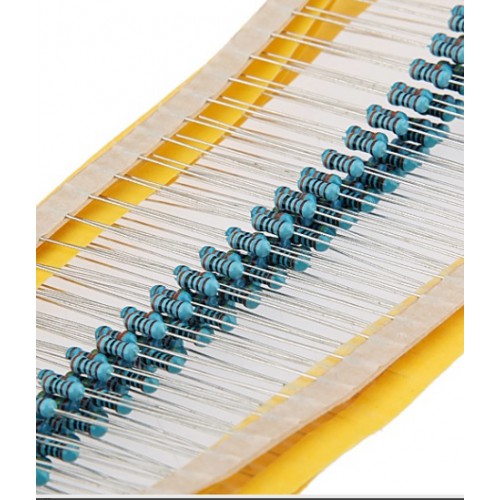 Assortiment Weerstanden (metaalfilm) - 600 stuks (30 waardes)