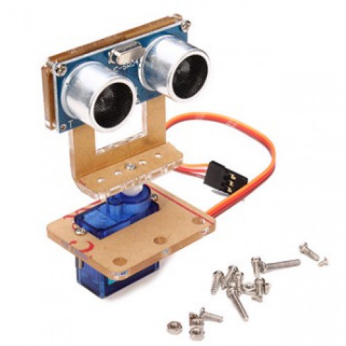 Bevestigings-Bracket voor Servo en Ultrasoon sensor Bevestigings-Bracket voor Servo en Ultrasoon sensor