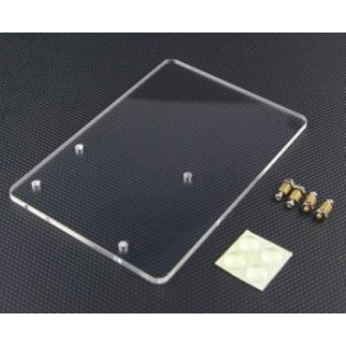 Bevestigingsplaat, Transparant Acryl t.b.v. Arduino (Compatible) Uno Bevestigingsplaat, Transparant Acryl t.b.v. Arduino (Compatible) Uno
