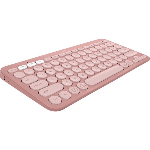 Toetsenbord Logitech Pebble Keys 2 K380S Draadloos Roze Toetsenbord Logitech Pebble Keys 2 K380S Draadloos Roze